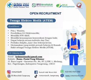 Lowongan Kerja Lulusan Teknik Elektromedis