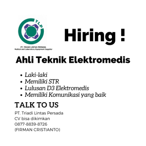 Lowongan Kerja Lulusan Teknik Elektromedis